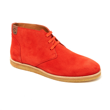Teel Mid Perfo Derby // Coral Suede (Euro: 42)
