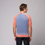 Burnout French Terry Raglan // Blue (L)