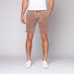 Burnout Shorts // Golden Brown (2XL)