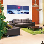 Deep Ocean Blue (60"W x 20"H)