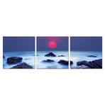 Deep Ocean Blue (60"W x 20"H)