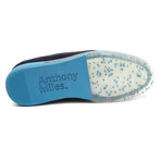 Clipstone Suede Wingtip Brogue // Deep Blue (Euro: 41)