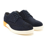 Brooke Suede Brogue // Deep Blue (Euro: 41)