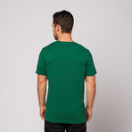 Ink Splatter Tee // Evergreen (S)
