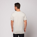 Deeply Dimensional Tee // Silver (S)