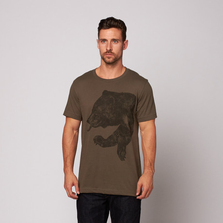 Black Bear Tee // Army (S)