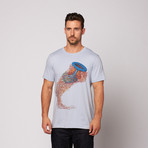 Jellyfish Tee // Light Blue (XL)