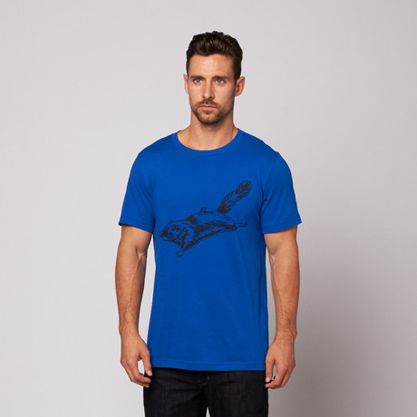 Flying Squirrel Tee // Royal Blue (S)