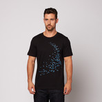 Bird Flock Tee // Black (S)