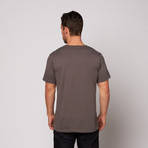 Retro Audio Diagram Tee // Asphalt (S)