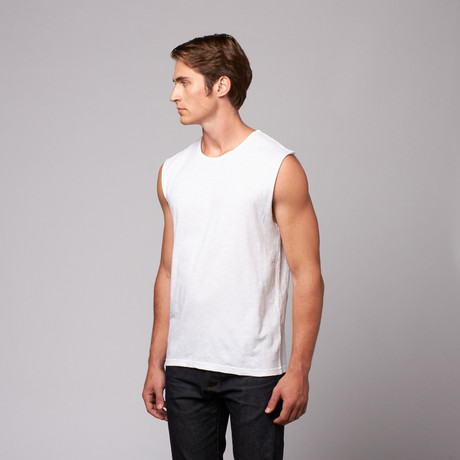 Wilder Classic Muscle Tee // White (XS)