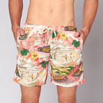 Classic Boardshort // Hawaiian Cars (28)