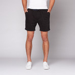 Elasticized Boardshort // Black (28)