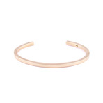 18k Gold Bangle (6.4"L)