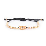 Gold Batch // Gold Beads with Black Diamond