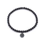 Oxid Charm with Black Diamond // 9mm (6.4"L)