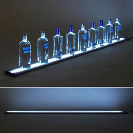 LED Liquor Shelf // 6 Feet