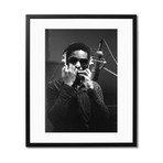 Stevie Wonder Blows the Harp (12"L x 16"H)