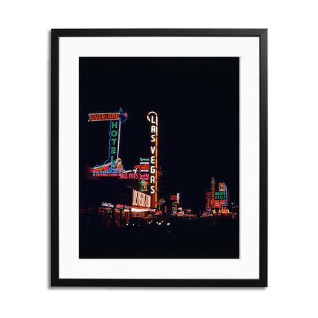Harold Lloyd Las Vegas at Night (12"L x 16"H)
