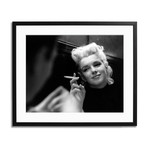 Marilyn Relaxes in a Restaurant (16"L x 12"H)