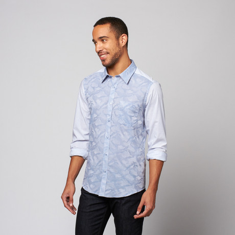 Bestall Shirtmakers // Alex Button Up // Light Blue (XL)