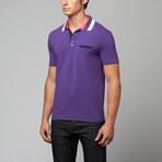 Short-Sleeve Polo Shirt // Purple (M)