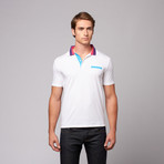 Peruzzo // Pocket Pique Polo // White (L)