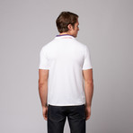 Peruzzo // Pocket Pique Polo // White (L)