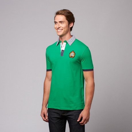 Pique Short Sleeve Polo // Green (S)