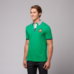 Pique Short Sleeve Polo // Green (L)