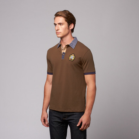 Pique Short Sleeve Polo // Olive (S)