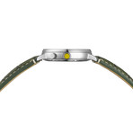 Generations Series Twin Time Quartz // White (Black Strap)