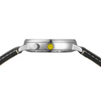 Generations Series Twin Time Quartz // White (Black Strap)