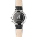 Generations Series Twin Time Quartz // White (Black Strap)