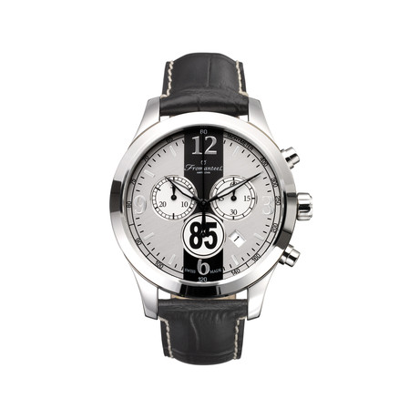 85 Rally // Silver (Black Strap)