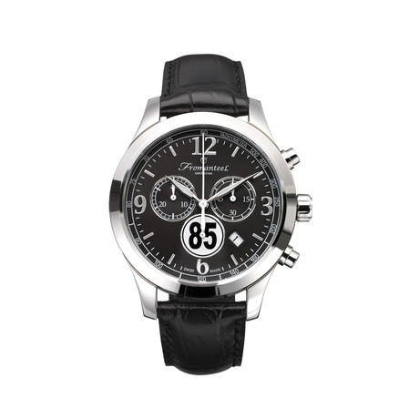 85 Rally // Black (Full Black Strap)