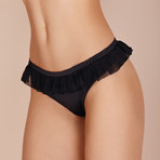 Bardot Thong // Black (Small)