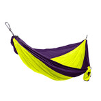 Single Parachute Hammock (Yellow + Royal Blue)