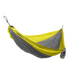 Double Parachute Hammock (Khaki + Olive Green)