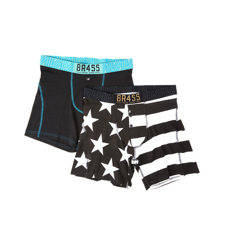 Patriot Fitted Boxer Pack // Set of 2 (S)