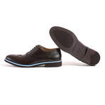 Kabaccha // Wingtip // Dark Brown + Blue (US: 7.5)