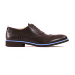 Kabaccha // Wingtip // Dark Brown + Blue (US: 7.5)