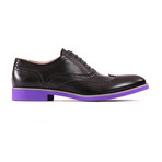 Wingtip // Black + Purple (US: 7.5)