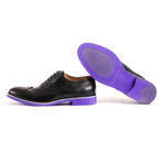 Wingtip // Black + Purple (US: 7.5)