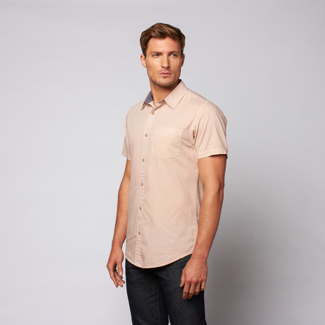 Riviera Button Up // Blush (S)