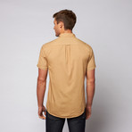 Riviera Woven Button Down // Khaki (L)