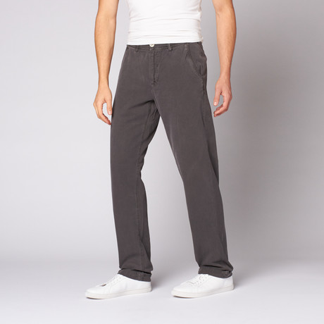 Gramercy Foundry // Boulevard Silk + Cotton Chino // Navy (32WX32L)