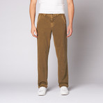 Gramercy Foundry // Boulevard Silk + Cotton Chino // Olive (35WX32L)