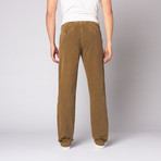 Gramercy Foundry // Boulevard Silk + Cotton Chino // Olive (35WX32L)