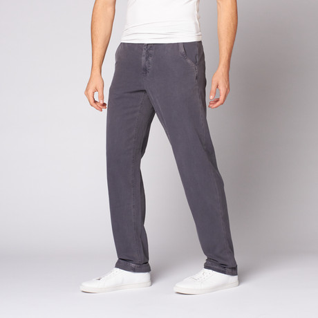 Boulevard Silk + Cotton Chino // Indigo (34WX32L)